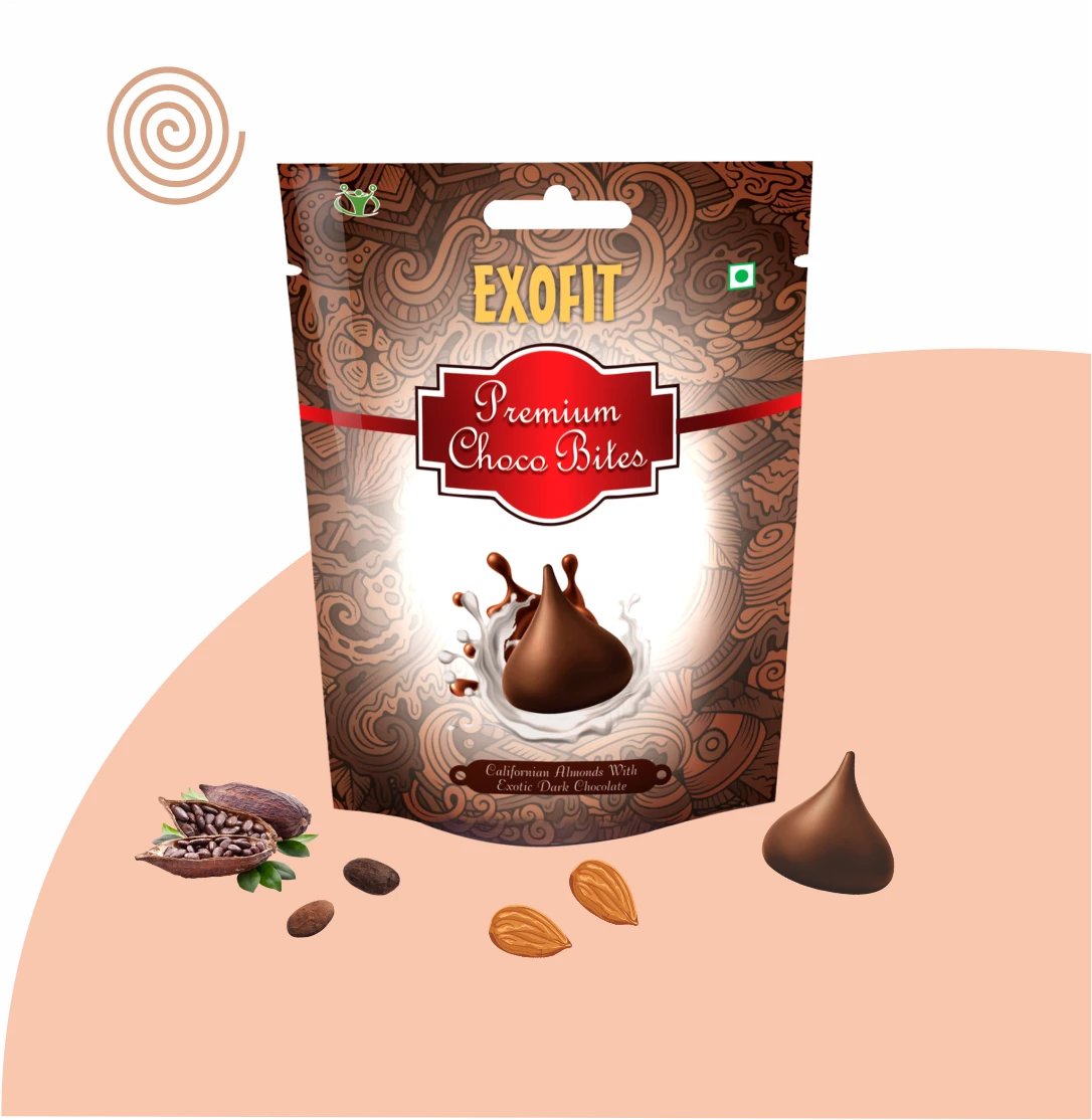 Premium Choco Bites With Almonds