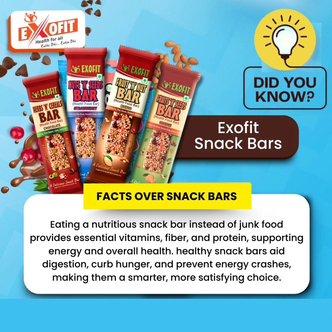 SNACKS BAR FOR ON-THE-GO ENERGY ANYTIME, ANYWHERE