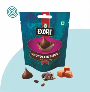 Chocolate Bites With Crispy Bits