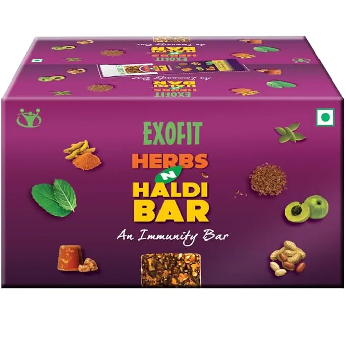 Exofit Herbs ‘N’ Haldi bar-35g (Pack of 6 Bar) - Image 2