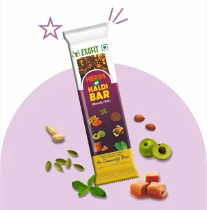 Exofit Herbs ‘N’ Haldi bar-35g (Pack of 6 Bar)