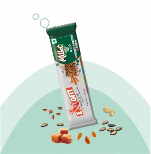 Exofit Millet Bar Ragi-35g (Pack of 6 Bars)