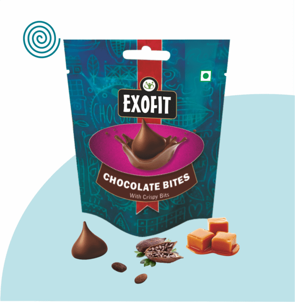 Chocolate Bites With Crispy Bits